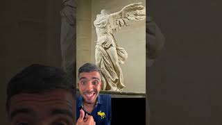 Un chef-d’œuvre aux JO 1 #louvre #samothrace #paris #pourtoi  #art #sculpture #antique  #chefdoeuvre