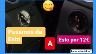 ✅Cambiamos control de Mandos | Golf V | Queda como nuevo, 🤯¿Tendrá luces Automáticas con esta pieza?