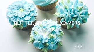 Cupcake Decorating Ideas: Butter Cream Flowers