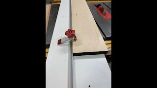 Tablesaw Straight Edge Jig