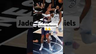 Jaden McDaniels with a Slam!! #jadenmcdaniels #highlights #slamdunk