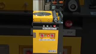 Working video of Rebar bending Machine in India | #construction #videos #youtube #bendingmachine