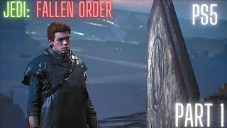 Star Wars Jedi: Fallen Order Part 1 - Cal Kestis -Ps5 Gameplay