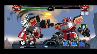 Mighty morphin megazord v s mighty morphin megazord #powerrangers #mightymorphinpowerranger #gamer