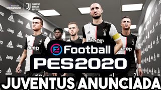 eFootball PES 2020 - JUVENTUS ANÚNCIADA