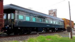 CSX Freight w/ NYC Passenger Car! - CSX Indy Line, 8/1/21