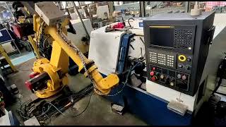 Mahajan Automation Robotic machine tending for long bars