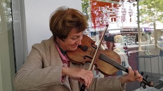 5.6.2019  Sviatlana in Herne.
violinistin