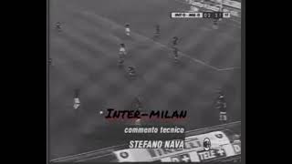 Inter Milan  0 a 6 stagione  2001 - . COMANDINI - SCHEVCHENKO - SERGINHO. Cronaca Pellegatti