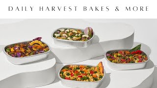 Up Close Look at Daily Harvest Bakes & More