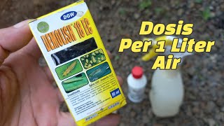 Cara Penggunaan Insektisida Cabe DEMOLISH 18 EC Per 1 Liter Air, Bahan Aktif: Abamectin