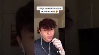 things teacher do that students hate(funny things on tiktok)