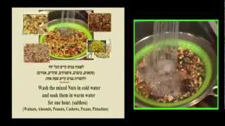 PASSOVER - making Haroset - איך מכינים חרוסת לפסח