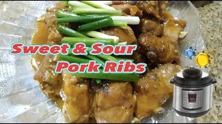 Cách Làm Sườn Heo Chua Ngọt | Sweet & Sour Pork Ribs in Instant Pot - #206