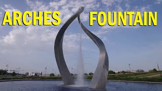 Landmark in Oman | Arches Fountain Muscat