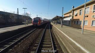 Cabinerit, Führerstandmitfahrt: Mainz bischofsheim - Oberlahnstein