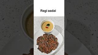 Ragi aadai with murugai keerai #28 #shorts #unavuulagam #cooking Oct 4/24 #tamil #kitchen #ytshorts