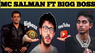 MC SALMAN FT BIGG BOSS🤪#carryminati #carryminatiroast #ytshorts #trending #biggboss