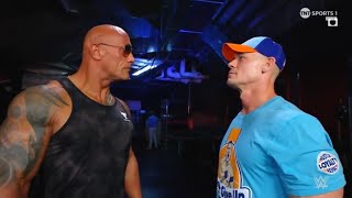 The Rock & John Cena [Backstage Segment] (9/15/23)