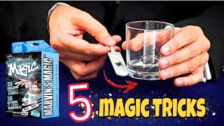 Unbox and Review of Best Magic Kits"Marvins Magic - Mind blowing magic tricks - Peephole View Toys