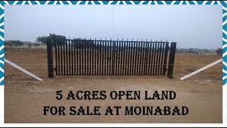 Open Agriculture Land for Sale at TolKatta # P10 || Moinabad || Hyderabad to Chevella Highway ||