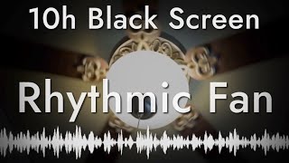 Hypnotic Fan Sounds for Sleeping (10 hours of sleep sounds with black screen)