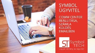 Comm Center beállitása, számla küldés emailben