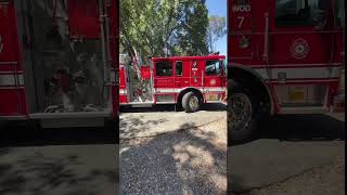 Fire truck accessibility test for #momsadu