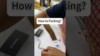 How to packing ?🤓🤓#tapeins #hairextensions #hairextensionsalon #hairfactory #hairsalon #hairstyle