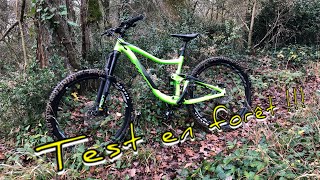 [VTT XC ENDURO] TEST DU GIANT TRANCE 4 EN FORÊT