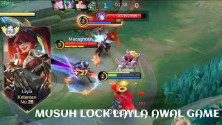 LAYLA VS MOSKOV❗BUILD ONE SHOT ENEMY DELETE! LOCK LAYLA | build top 1 global Layla 2024