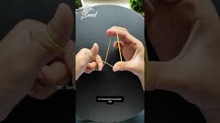 Trik Melepaskan (Menembus) Jari #sulapkaret #rubberbandmagictrick #carasulapkaret #magictricks