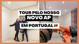 NOS MUDAMOS! Nosso novo apartamento T2 em Portugal | 2023