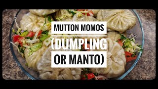 Mutton Momos | Mutton Dumplings | How to Make Mantu | Mutton Dim Sum | Best Manto Recipe | Anees