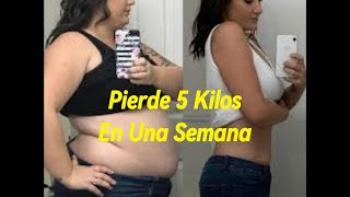 QUIERES SABER COMO PERDI 5 KILOS  EN UNA SEMANA CON APIO Y PEPINO