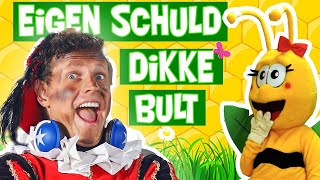 SUPER GAAF: Bibi de Bij met PARTY PIET PABLO !! - Pepernoten buik