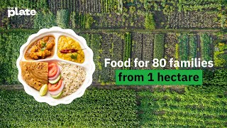 120 organic crops in 1 hectare to feed 80 families | Scientist shows farmers way to multicropping