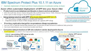 IBM Spectrum Protect Plus 10.1.11 on Azure Marketplace – Demo