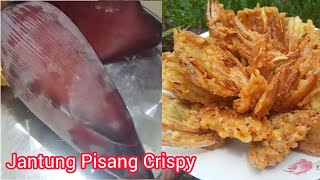 CARA MEMBUAT JANTUNG PISANG CRISPY CUKUP DENGAN BAHAN YANG SEDERHANA [EMI SL CHANNEL] #156