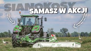 Nowy Nabytek SaMASZ KT 341H ☆ Koszenie Traw ☆ Deutz-Fahr 6160 & SaMASZ X2 ☆ AGRO Wiesniak ™