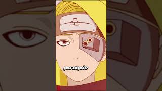 Por esta razón Deidara tiene un ojo biónico. #drluigi97 #anime #naruto #narutoshippuden