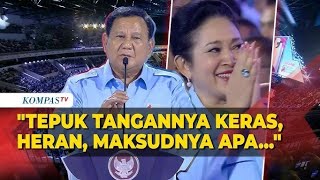 Prabowo sebut nama Ibu Siti, Aula bergemuruh...