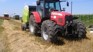 Massey Ferguson 6480 i Claas Variant 360- 30 km od domu!