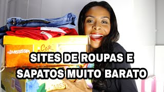 SITES PARA COMPRAR ROUPAS BARATAS E SAPATOS COM FRETE GRÁTIS*