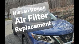 Nissan Rogue Engine Air Filter Replacement