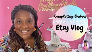 Completing Etsy orders | Work with Me