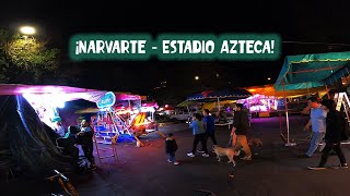 De Obrero Mundial en La Narvarte al Estadio Azteca en Coapa / #cdmx / Audio Ambiental