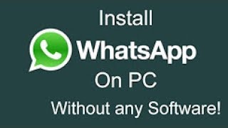 How to use Whatsapp on Laptop or Pc 2017 | Whatsapp | Quickly Access on Desktop