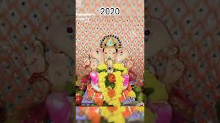 rangari badak chawl ganpati 2015 to 2024 #short #viralshorts #trendingshorts #ganpati #ganesh