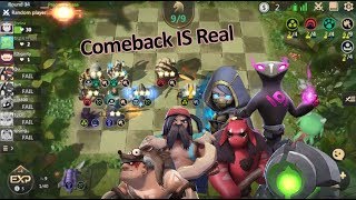 auto chess mobile - best combo how to win early warrior/hunter strategy rank!